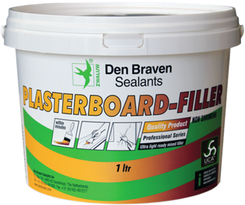 Den braven zwaluw plasterboard-filler 310ml wit - 11221202 - 11221202