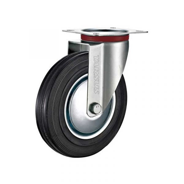 Tarsus Zwenkwiel 200 mm. Schwarz