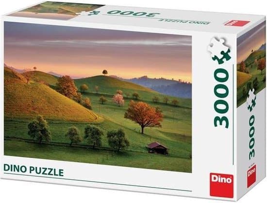 Dinotoys Dino-Puzzle – Die Sonne geht im Schweizer Svycarsko auf – 3000 Teile