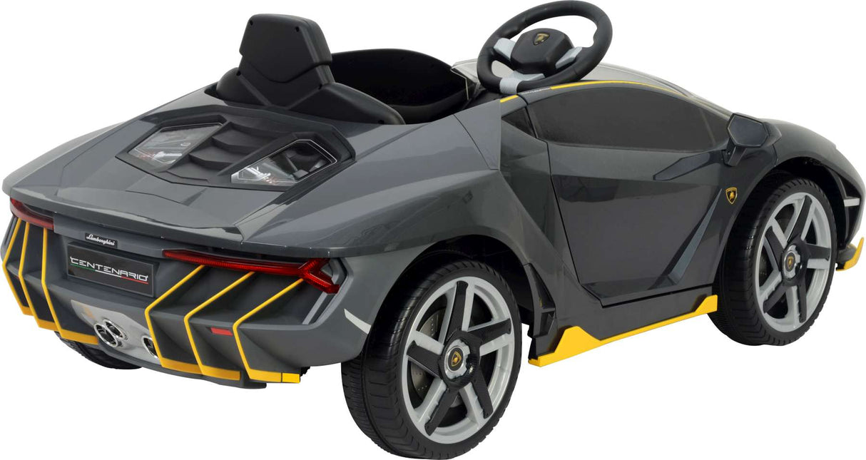 Lamborghini Centenario Grey Elektroauto mit Fernbedienung 12 Volt