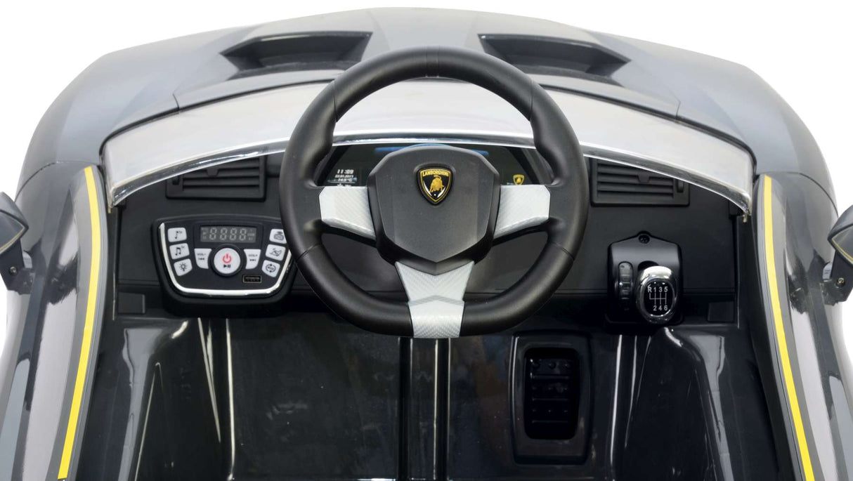 Lamborghini Centenario Grey Elektroauto mit Fernbedienung 12 Volt
