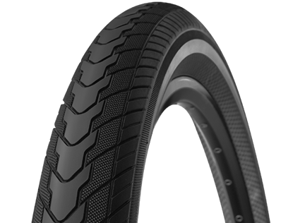 Duro BESV Easy Ride Tire 20x1.95 50-406 Schwarze Reflexion