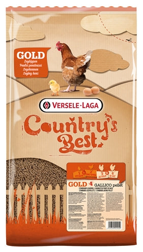 Versele-Laga Country Best Gold 4 Gallico Pelletleg Grain