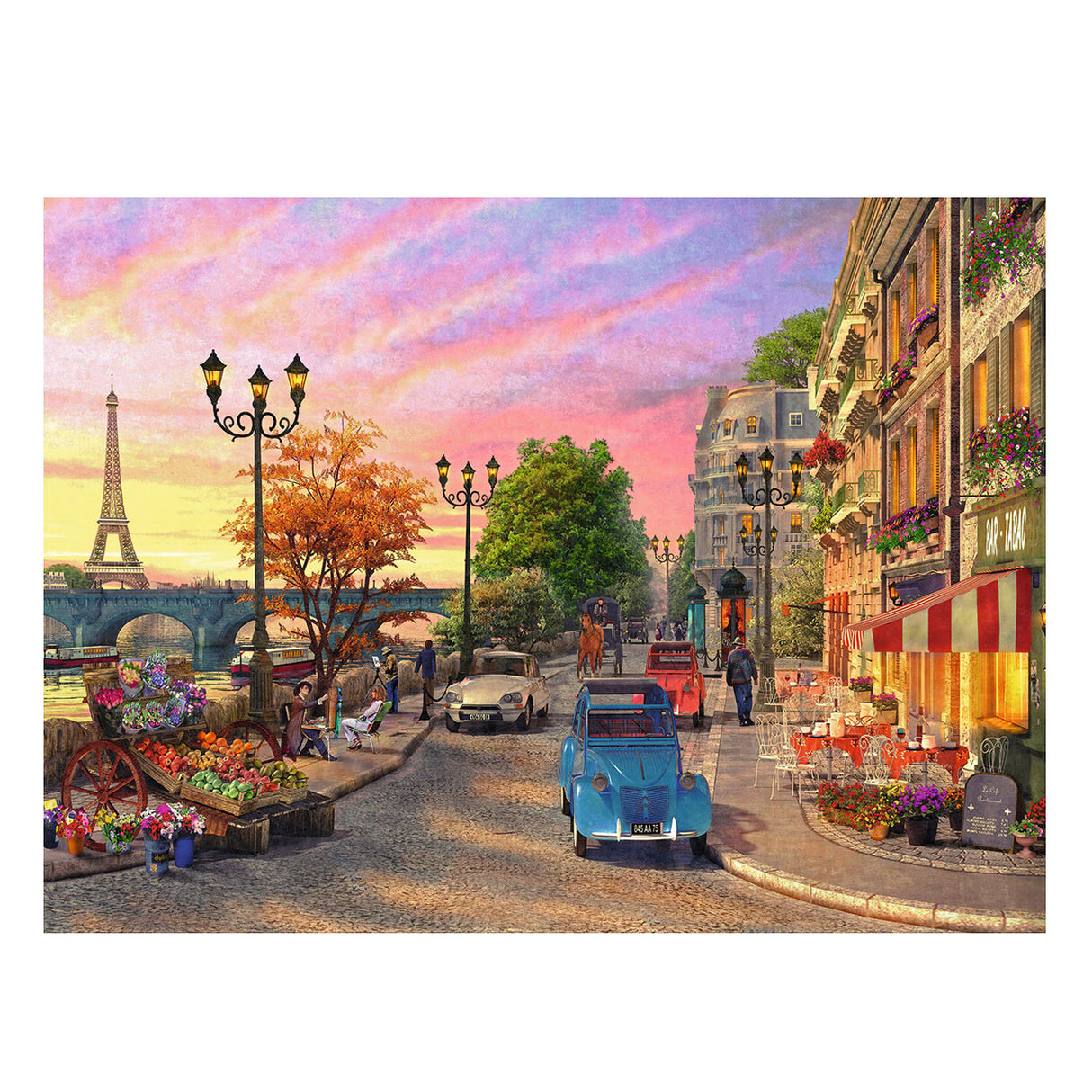 Ravensburger Abendatmosphäre in Paris 500st.