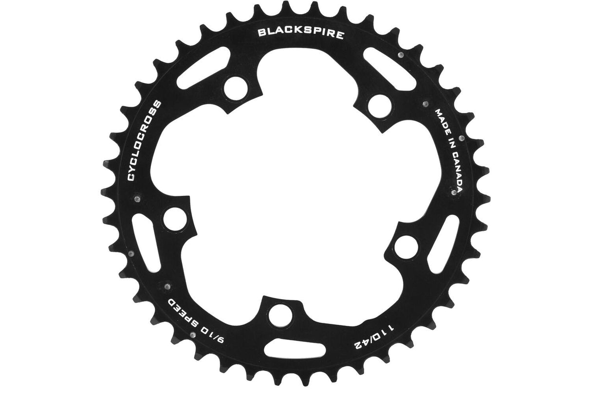 Black -Grepp -Kette Top Cyclocross 110 42