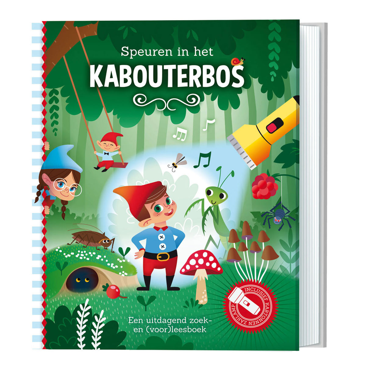Lantern Publishers -Suche in der Kabouterbos + Papptafard Taschenlampe