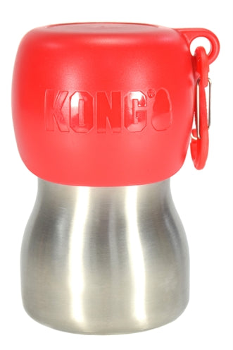 Kong H2O Trinkflasche Edelstahl rot