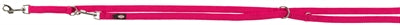 Trixie Dog -Leine Premium Doppel -stichigte verstellbare Fuchsie