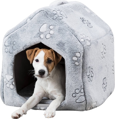 Trixie Hundekorb Katzenkorb Haus Nando hellgrau
