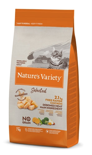 Nature Variety Ausgewählte sterilisierte Freilandhuhn ausgewählt