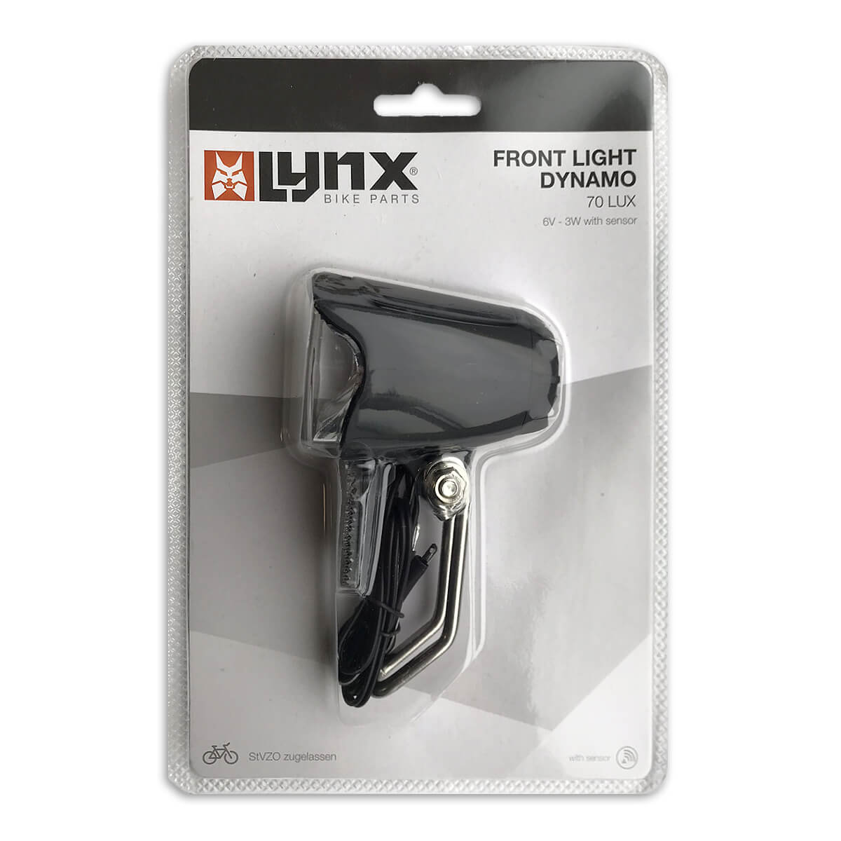 Lynx Scheinwerfer Dynamo Max Sensor 70 Lux