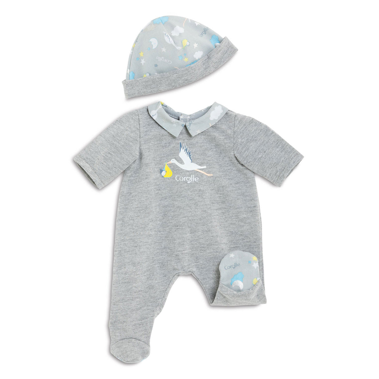 Corolle Mon Poupon Ooievaar Pyjama, 30 cm