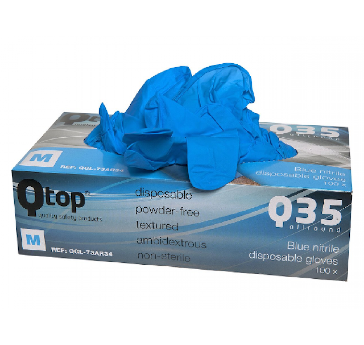 Qtcychectech iqtop nitril Handschuhe Spender Größe L pro 100 Stück