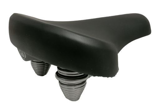 Selle MonteGrappa 1800 Selva Junior Cruiser Sattel Schwarz