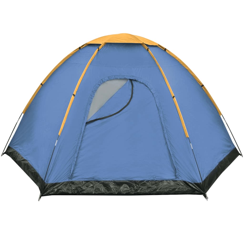 Vidaxl Zelt 6-Personen Blau und Gelb