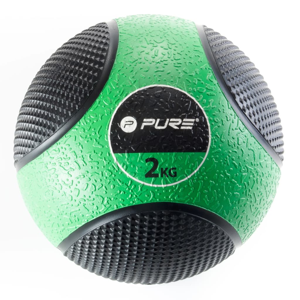 Pure2Improve Pure2Improve Medicine Ball 2 kg grün
