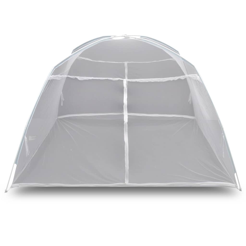 VIDAXL -Zelt 200x150x145 cm Glasfaser weiß