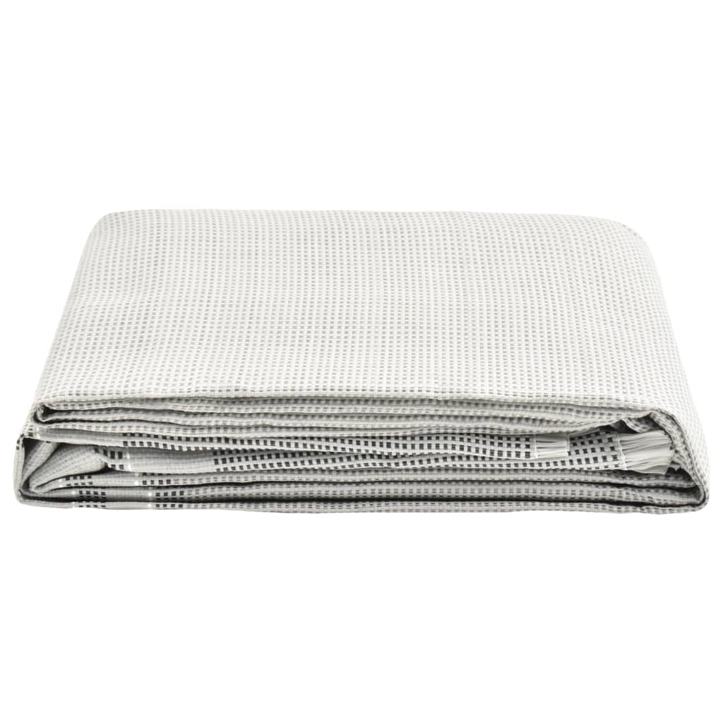 Vidaxl Zelt Teppich 500x250 cm Grau