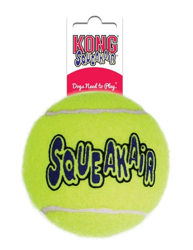 Kong Squeakair Tennisball Gelb mit Piepton