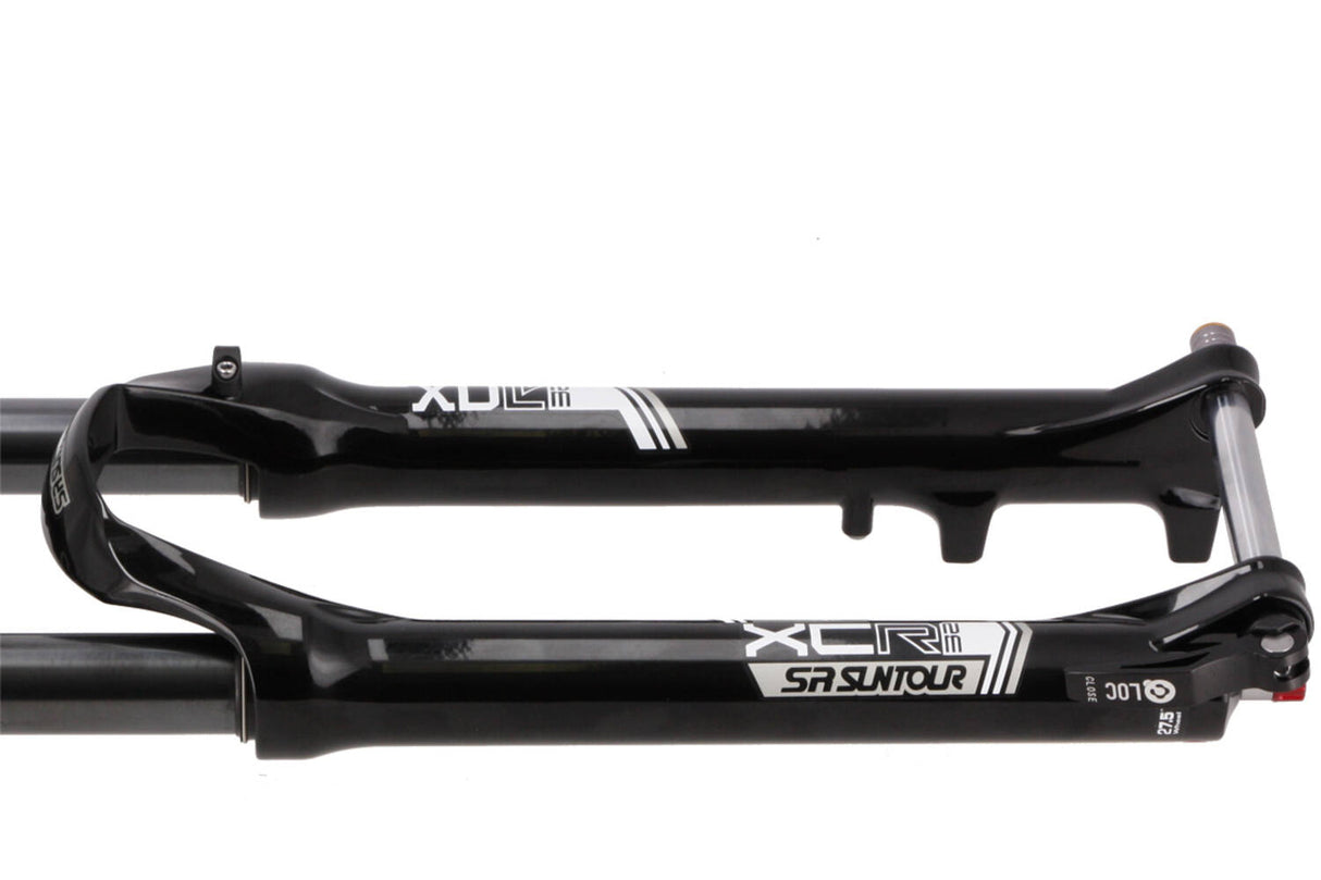 Srsuntour suntour xcr32-ar gabel 27,5 für qr verjüngte 100mm schwarz