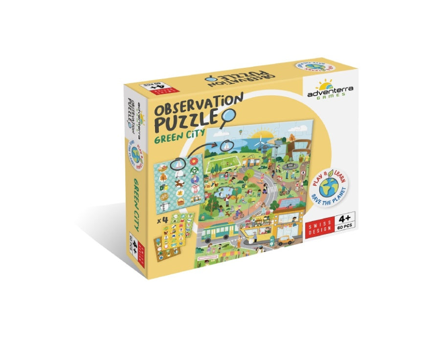 Adventerra Games Puzzle Beobachtung grüne Stadt