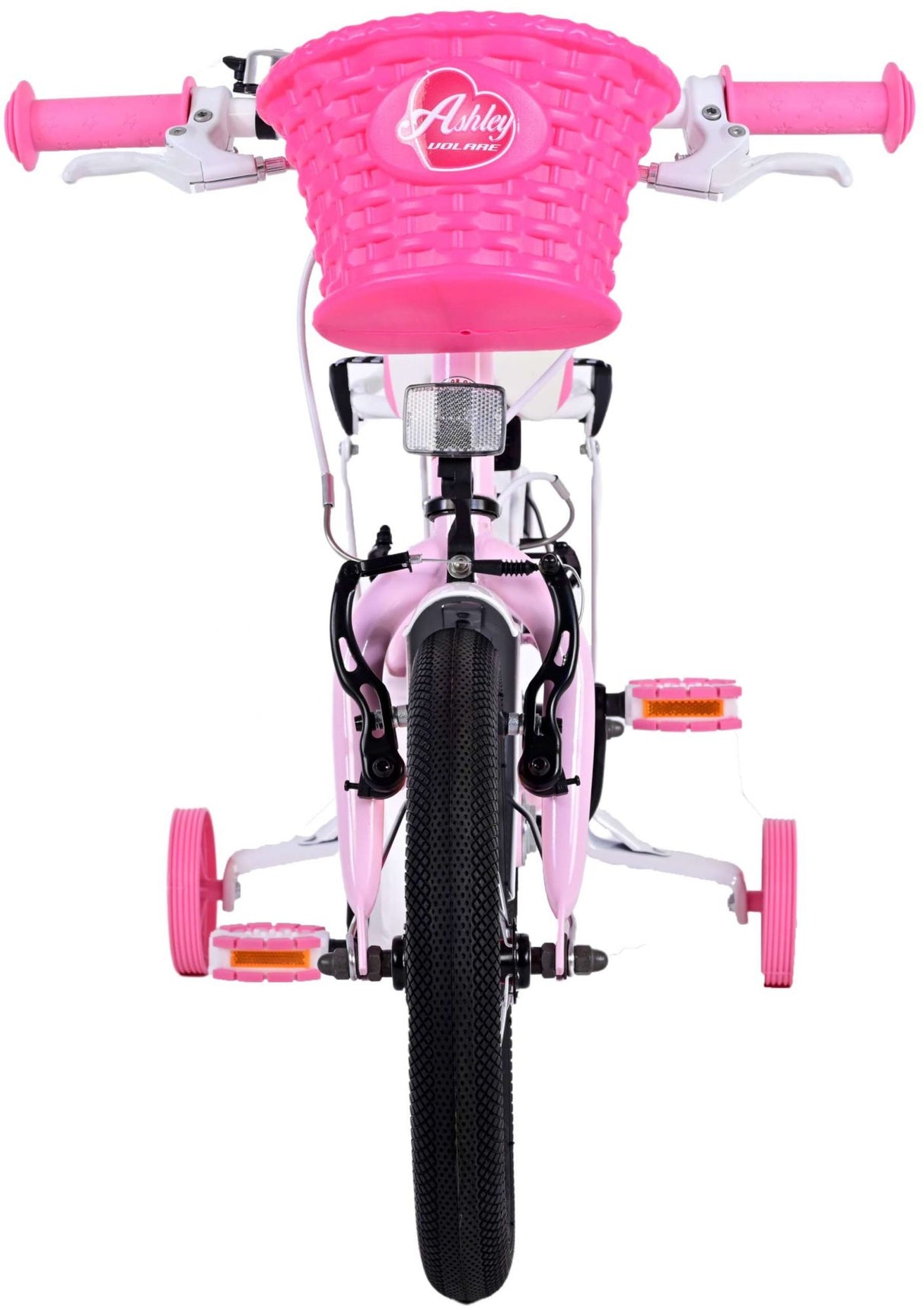 Volare Ashley Children's Bike Girls 14 Zoll rosa zwei Handbremsen