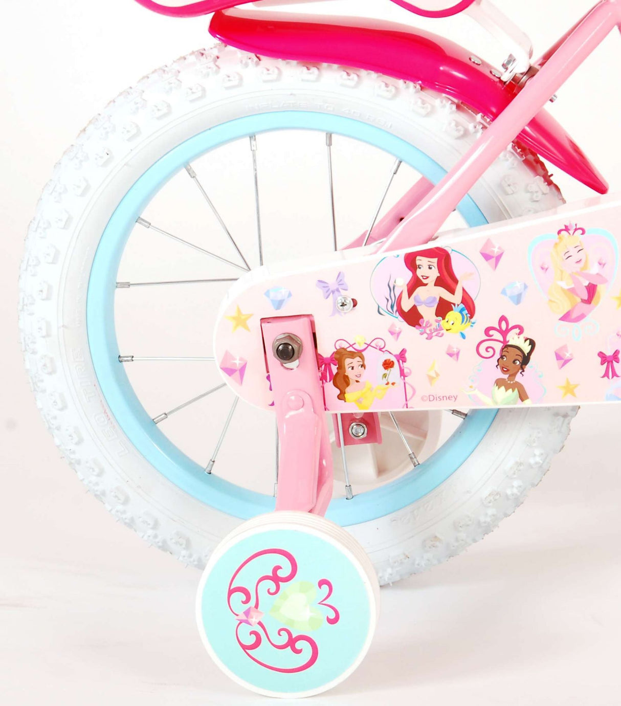 Disney 14 Zoll 25 cm Mädchen knapp Bremsrosa