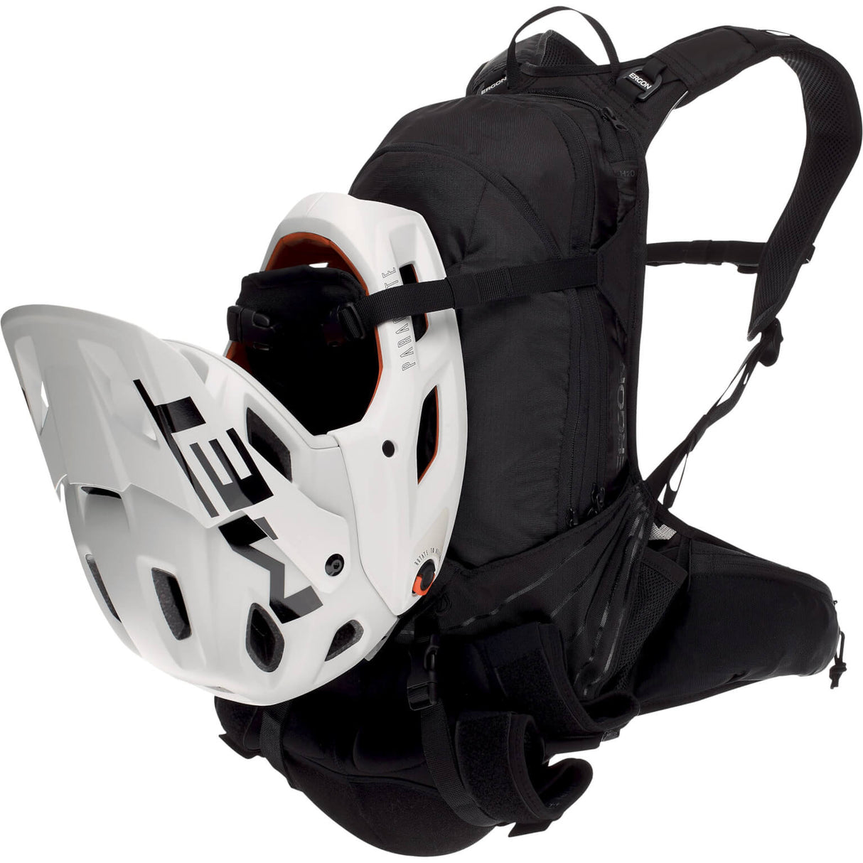 Ergon Ba2 E schützen All-Mountain-Rucksack für Actioncams schwarz