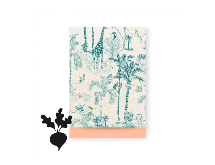 Haus der Produkte Geschenktüten Vintage Jade Blue Peach 17x25cm 200st