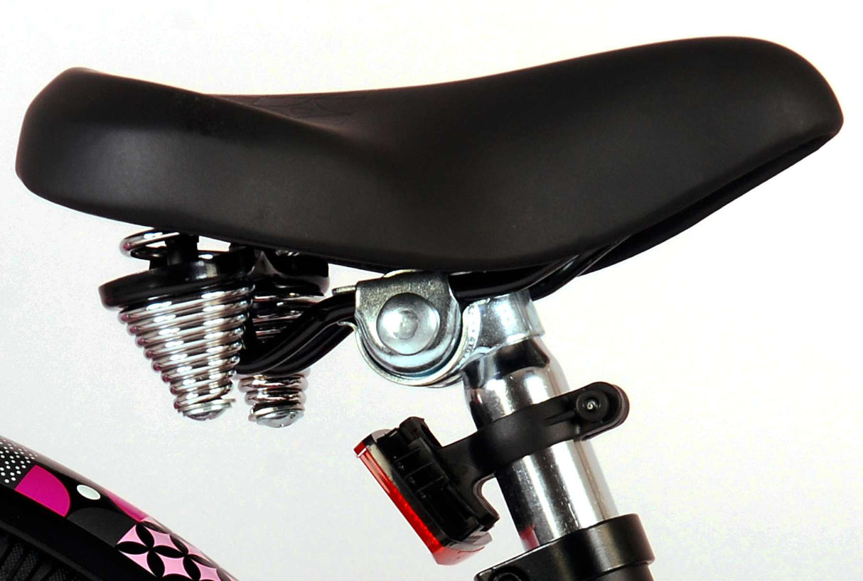 Volare Miracle Cruiser Kinderbike Girls 20 -Zoll Matt Black Prime Collection