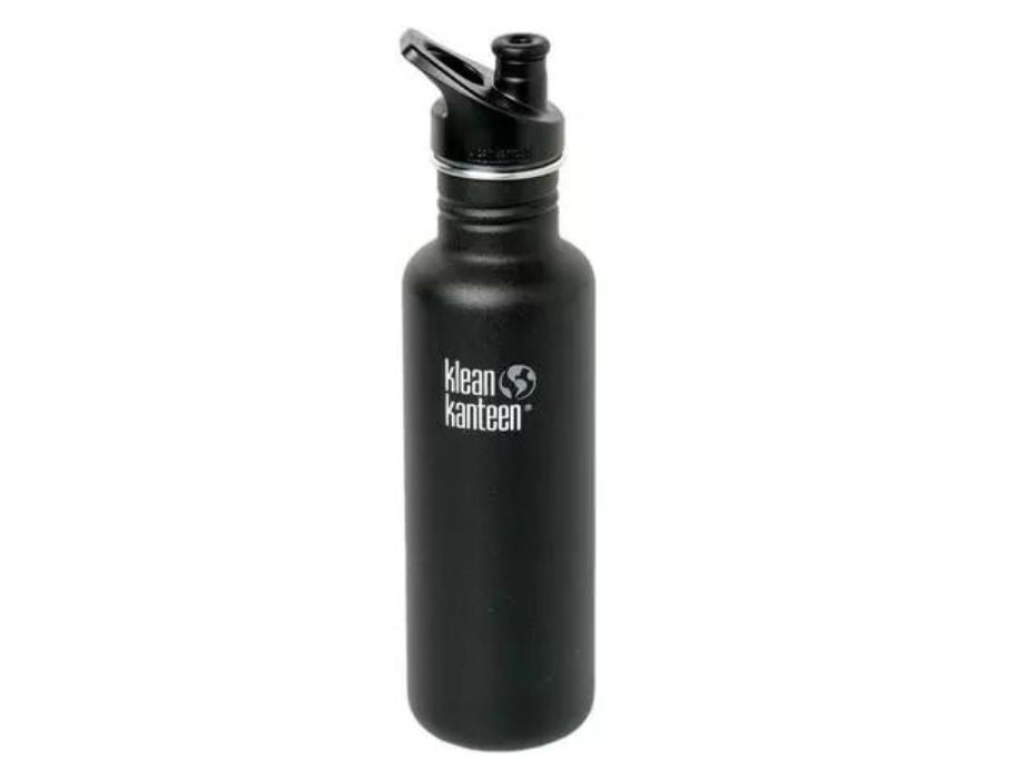 Klean Kanteen Trinkflasche Sportdop 800 ml (27oz) Schwarz