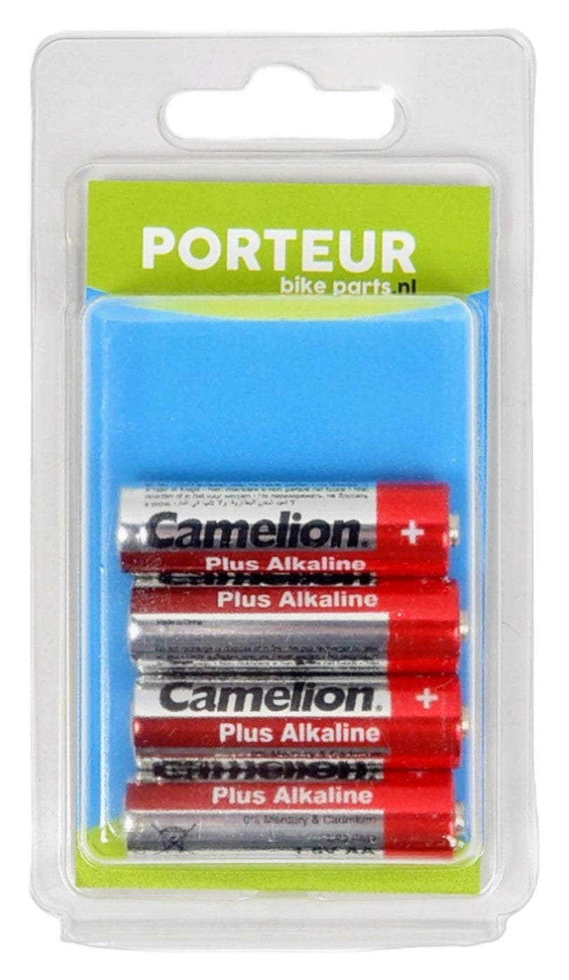 Batterie -Portur AA Alkaline pro 4st