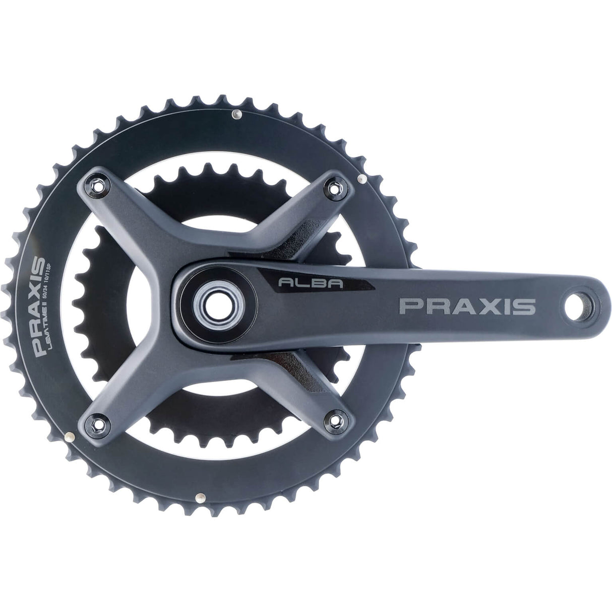 Praxis Crankkel Alba M30 DM X-Spider 165 50 34t