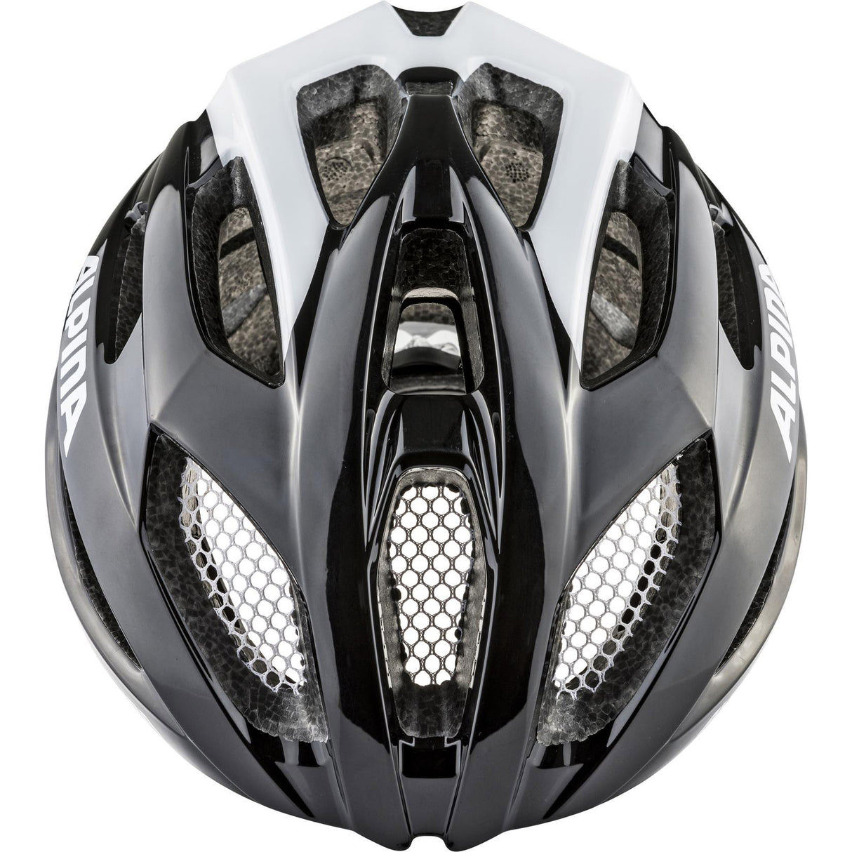 Olympische Sportbekleidung Alpina Sports Racehelm Fedaia 53-58 Schwarz Weiß