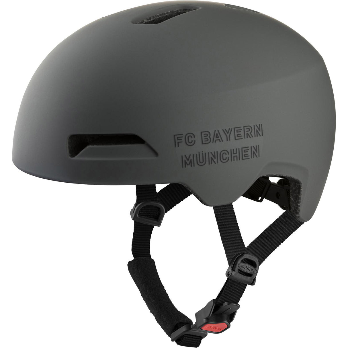 Olympische Sportbekleidung Alpina Sport Urban Helm Haarlem FCB 52-57 Mat Gray