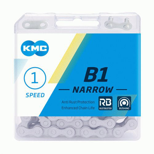 KMC Ketting 1 2x3 32 112S B1 Schmale Rb -Matten Silber 5 6 V