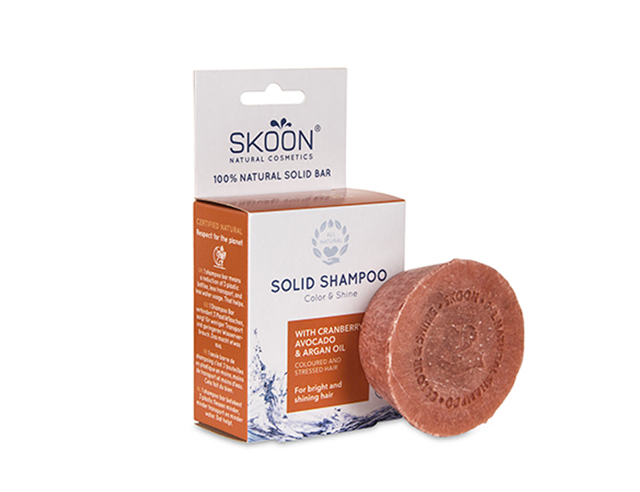 Skoon Shampoo Bar Farbe Glanz