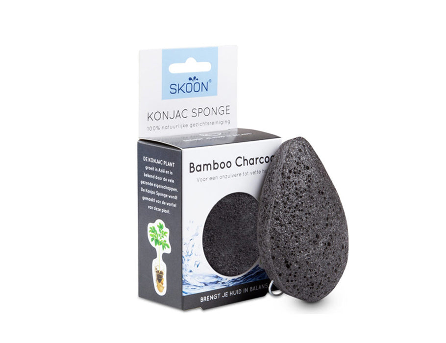 Skoon Konjac Schwamm Bambuskohle
