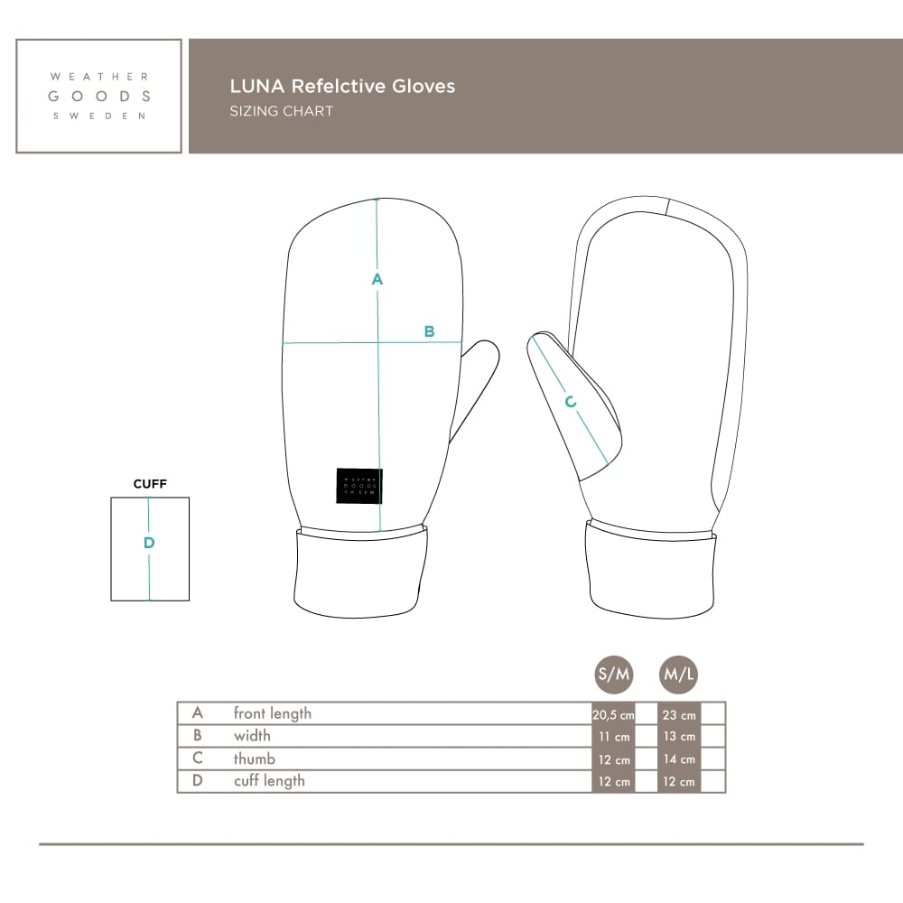 Weathergoods Schweds Weathergoods Schweden reflektieren wollen wollen silberm l