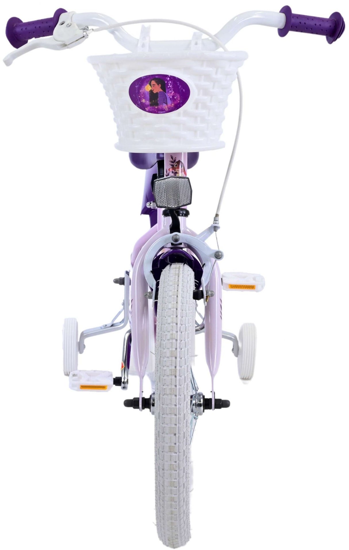 Wünschen Sie Disney Children's Bicycle - Mädchen - 14 Zoll - lila
