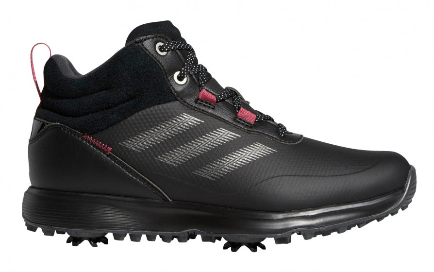 Adidas Golfschuhe S2G Mid-Cut Ladies Leder Black Pink MT 36 2 3