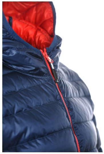 Alvivo Outdoor Jacke Glasgow Men Nylon Blau Rot Größe XS