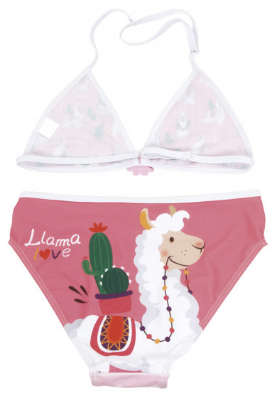 Arditex Bikini Lama Triangle Girls Polyester Pink Größe 14 Jahre