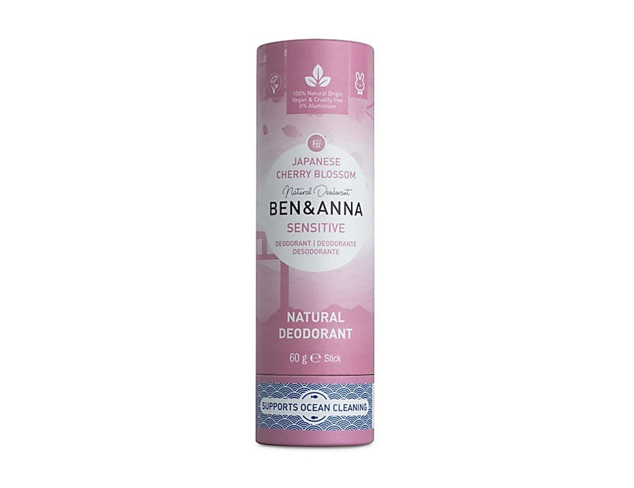 Ben Anna Deodorant in Papertube -sensiblen Kirschblüten 60 Gramm