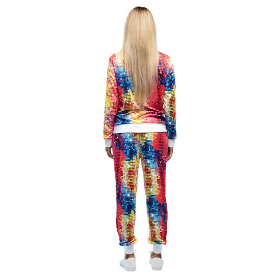 Boland Disco Babe Tracksuit Ladies Multicolorgröße m