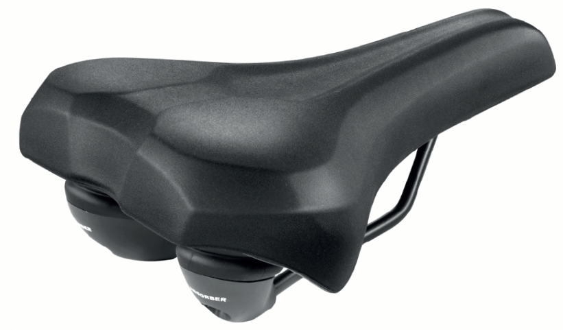 Selle MonteGrappa BMG 5008 plus Ebike Sattel Elastomeri rigida schwarz