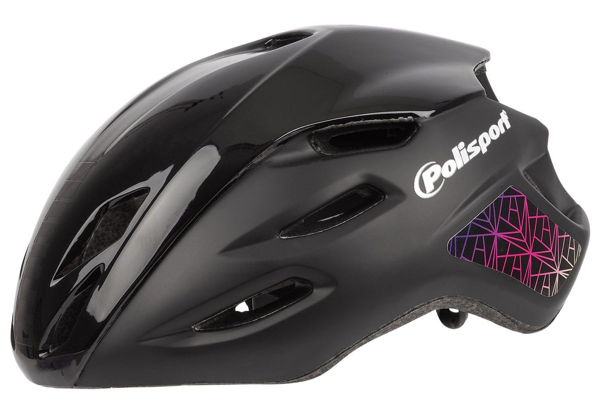 Pol Aero Fahrradhelm L 58-61 cm schwarz