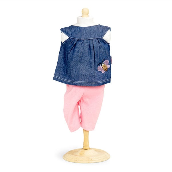 Denim-Tunika mit Leggings 29-32 cm