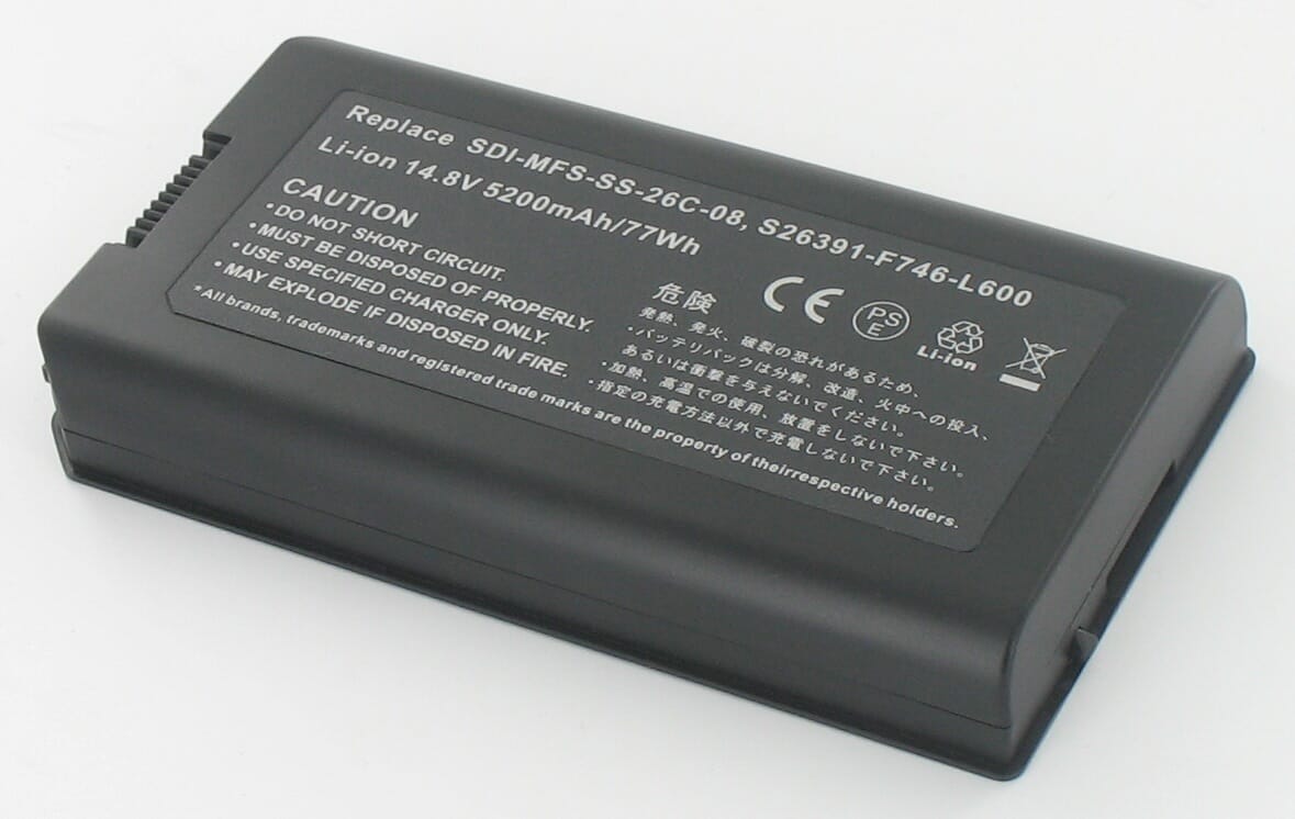 Yanec Laptop -Batterie 14,8 V 5200mah