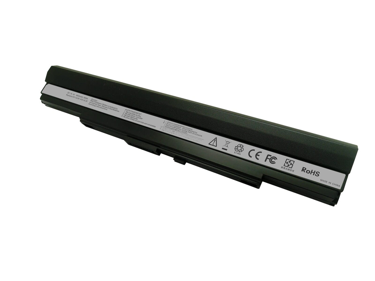 Blu-Basic Laptop-Batterie um 6600 mAh verlängert